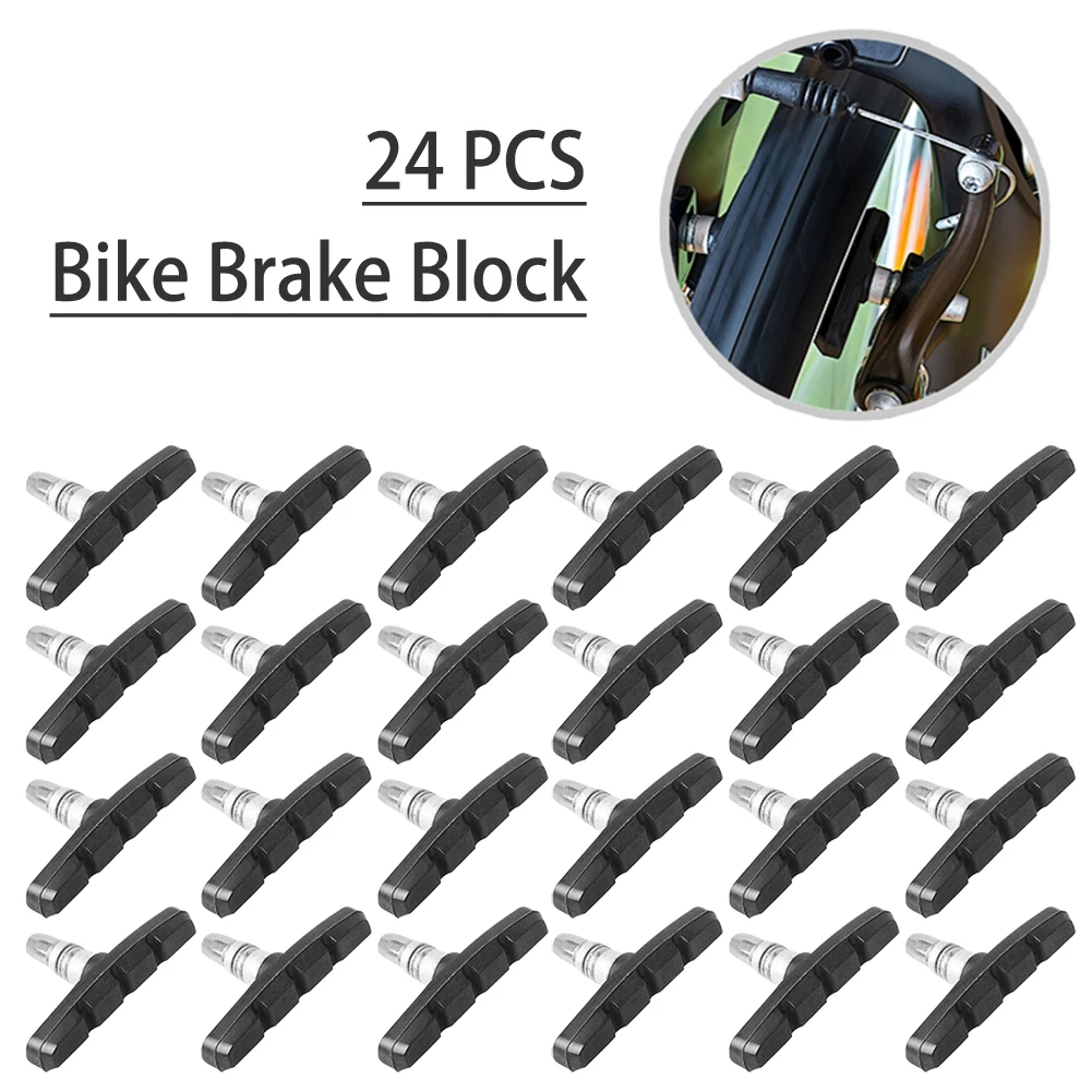 Тормозные колодки для велосипеда Shimano ForTk ForAvid ForSram, симметричные тормозные колодки 70 мм, 24 шт.