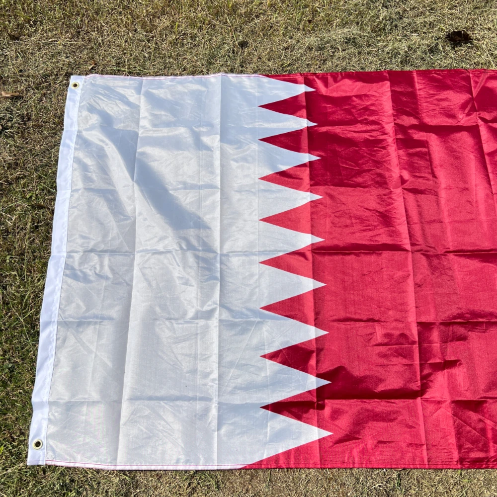 Фото CZY, флаг Катара, 90x150 см, полиэстер, подвесной флаг Qatari, украшение для дома и улицы №4