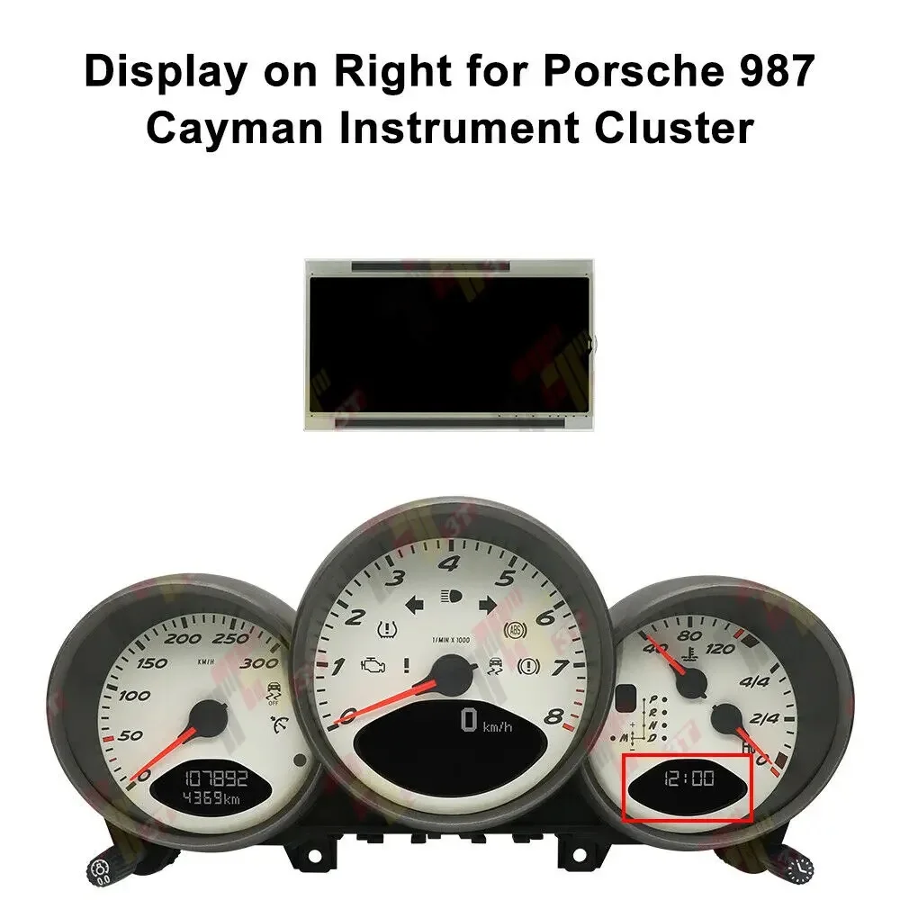 ЖК-дисплей левый для Porsche 911 (997), Cayman 987, Boxster 987 (art.: 3920c712ded0f) - 3920c712ded0f