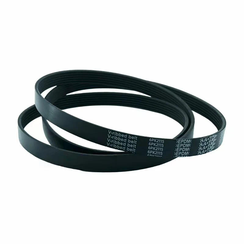 Приводной ремень серпантин двигателя 6PK2115, подходит для Ford F150 FOCUS 2004, Porsche 911 CAYMAN Cadillac DTS Buick Honda HR-V 31110-R2A-M12