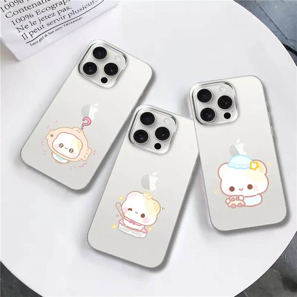 Чехол для телефона Cute Cat KAIKAI для Iphone 16, 15, 11, 13, 14 Pro Max 7, 8 Plus X Xr Xs Max Se2020 12 mini, прозрачный чехол