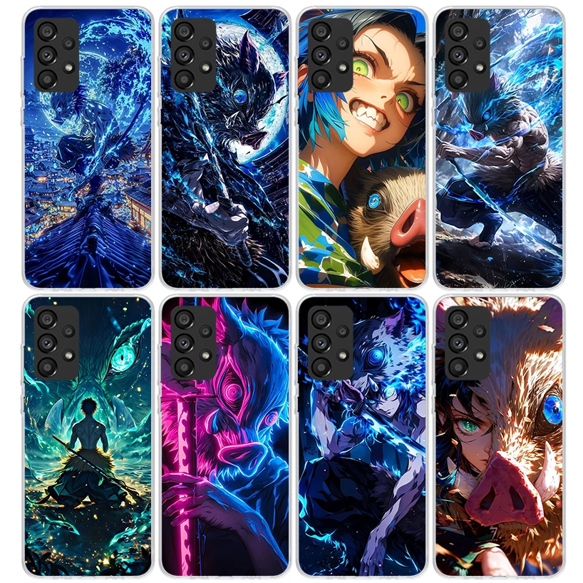 Чехол для телефона Hashibira Inosuke Demon Slayers для Samsung Galaxy A16 A15 A14 A13 A12 A55 A54 A53 A52 A35 A34 A33 A32 A25 A24 A23 A2