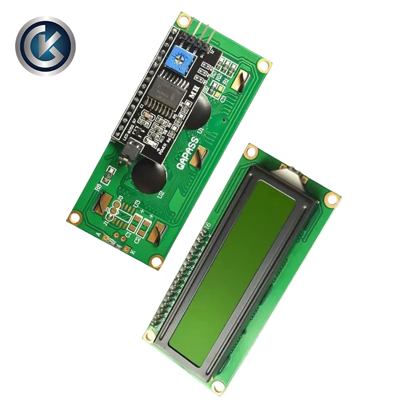 Фото CKX 1602 ЖК-дисплей UNO r3 mega2560 Зеленый экран LCD1602 ЖК-модуль Синий экран IIC/I2C 1602 для Arduino №4