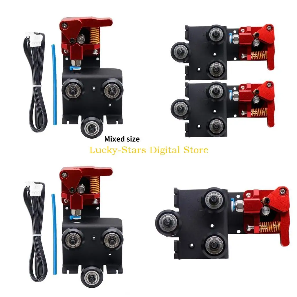 T3EE Dual Gear Extruder Extrader Direct Drive Drive At Edgage Sat с кабелем двигателя шкива для Ender3