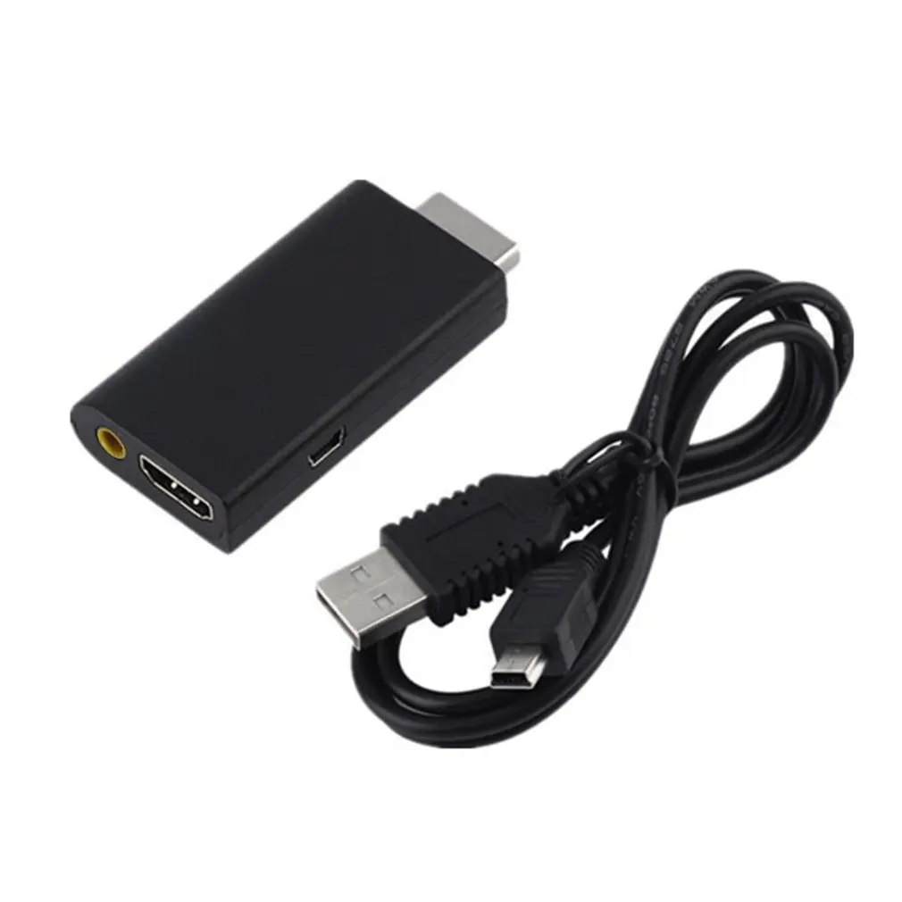 2024 портативный аудио видео конвертер PS2 в HDMI-совместимый адаптер AV HDMI-совместимый кабель для разъема SONY PlayStation 2