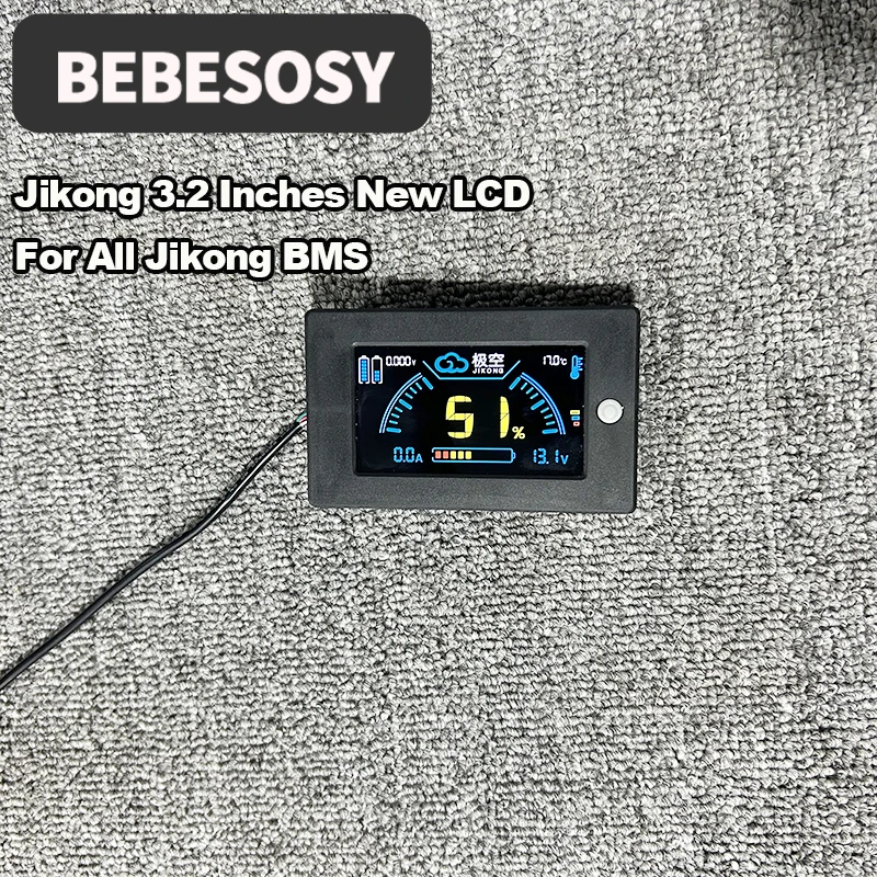 Новый Jikong LCD 3,2 дюймов для Jikong BMS TFT LCD Jikong дисплей индикатор напряжения тока SOC температуры JK LCD