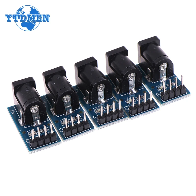 5 шт., адаптер питания для Arduino