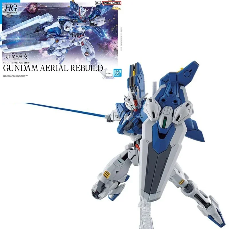 Фото Аниме Gundam Hg 1/144 Модельный Комплект Унисекс Мобильный Костюм Ведьма Меркурий Фигурка Schwarze Tafel Twfm Подарок Для Кол... №3