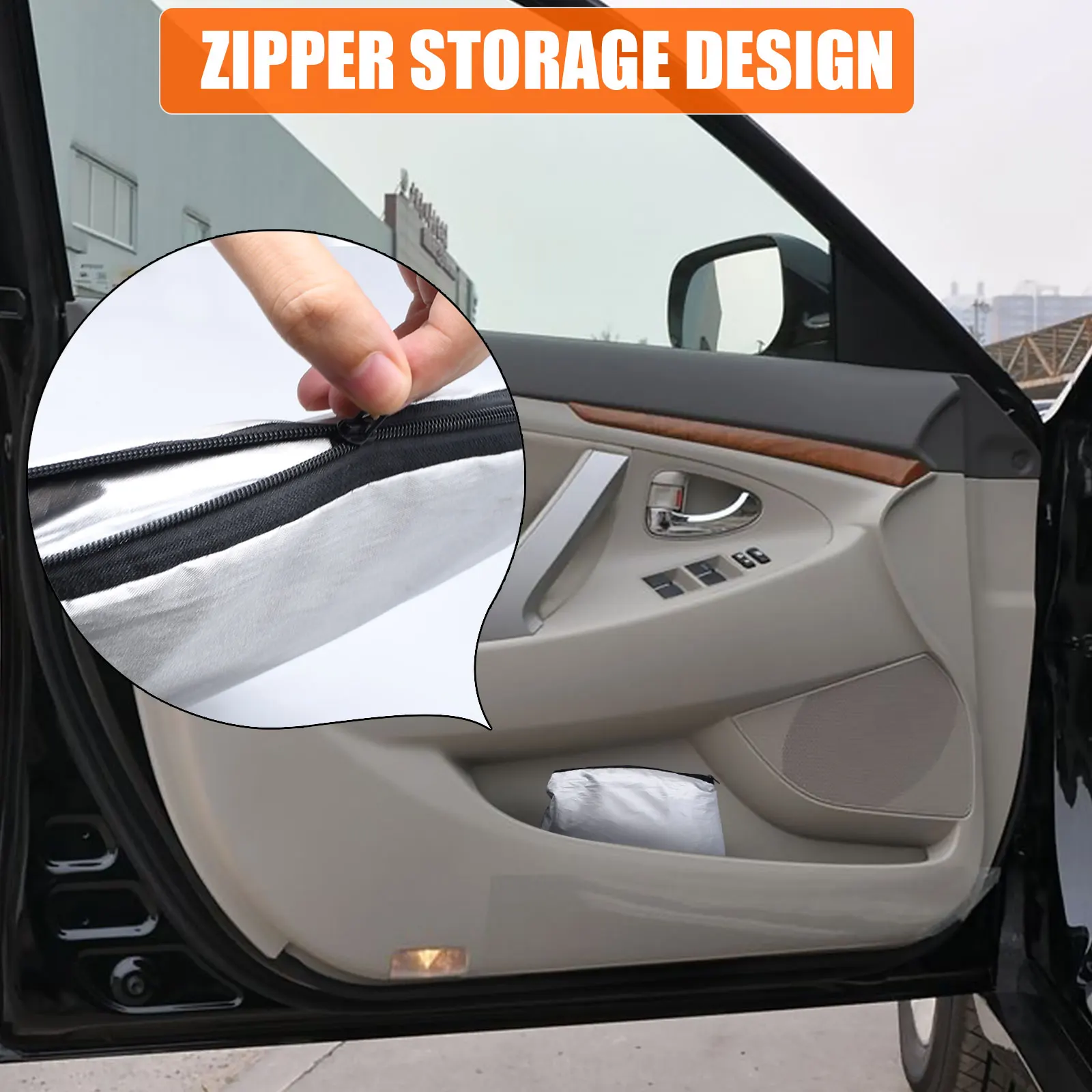 Фото Солнцезащитный козырек на лобовое стекло для Toyota Camry 2019 2020 2021 2022 2023 №3