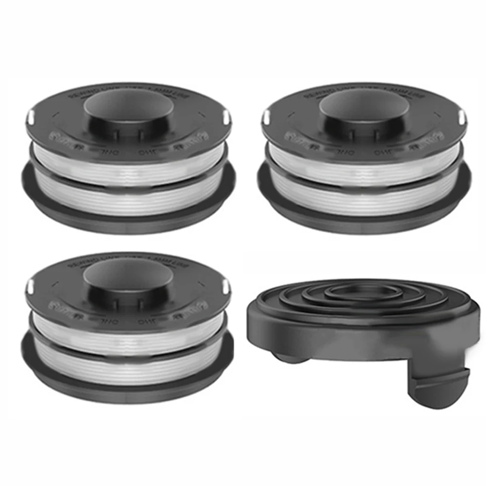 Фото 4 шт. для триммерной головки с крышкой катушки подходят для Einhell GC-ET 4530 3405685 CG-ET 4530 RTV 400, RTV 550, RTV 550/1 №5