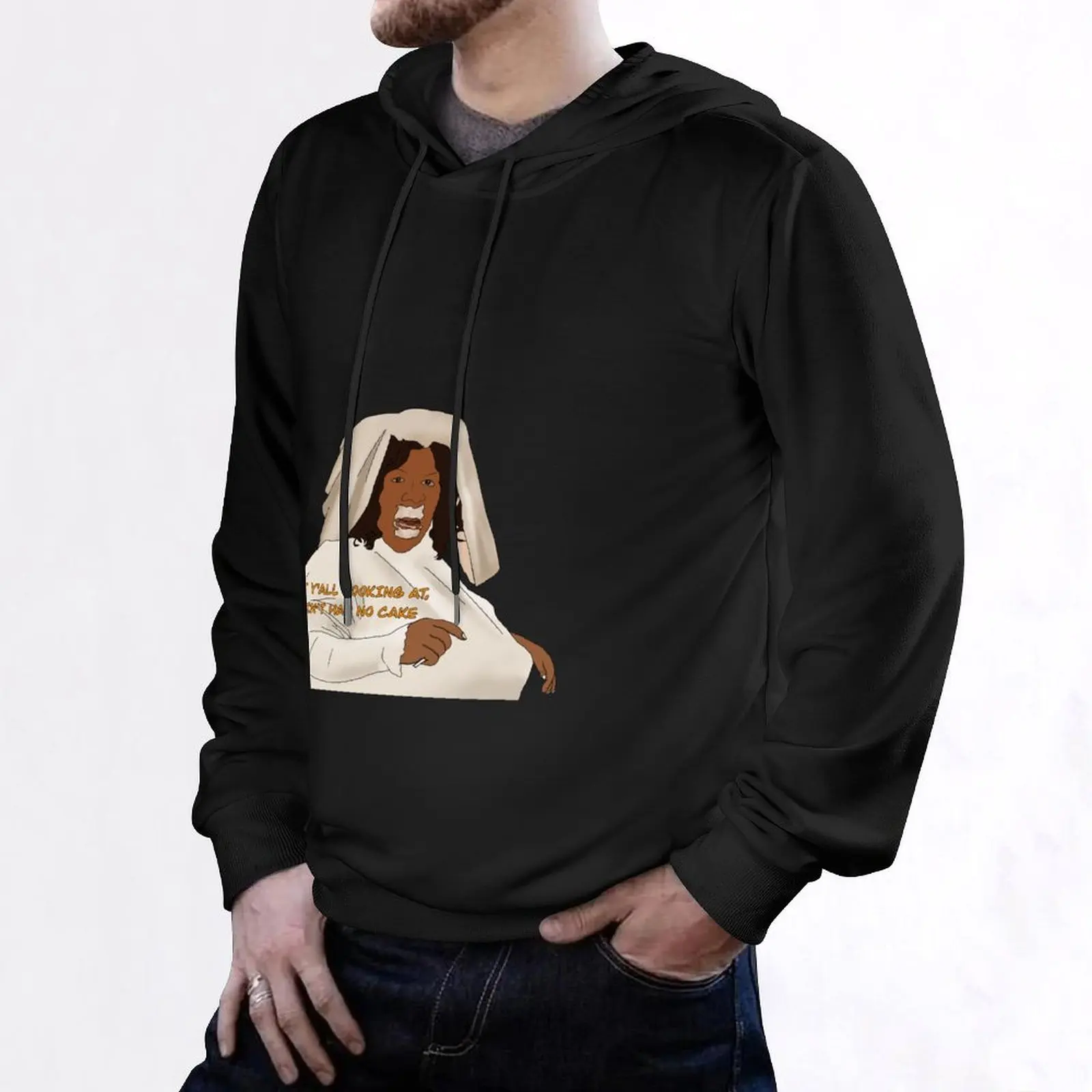 Norbit - What y'all looking at, i ain't had no cake Толстовка мужская одежда мужская осенняя одежда мужская одежда новинка в толстовках (art.: 3920d22260278) - 3920d22260278
