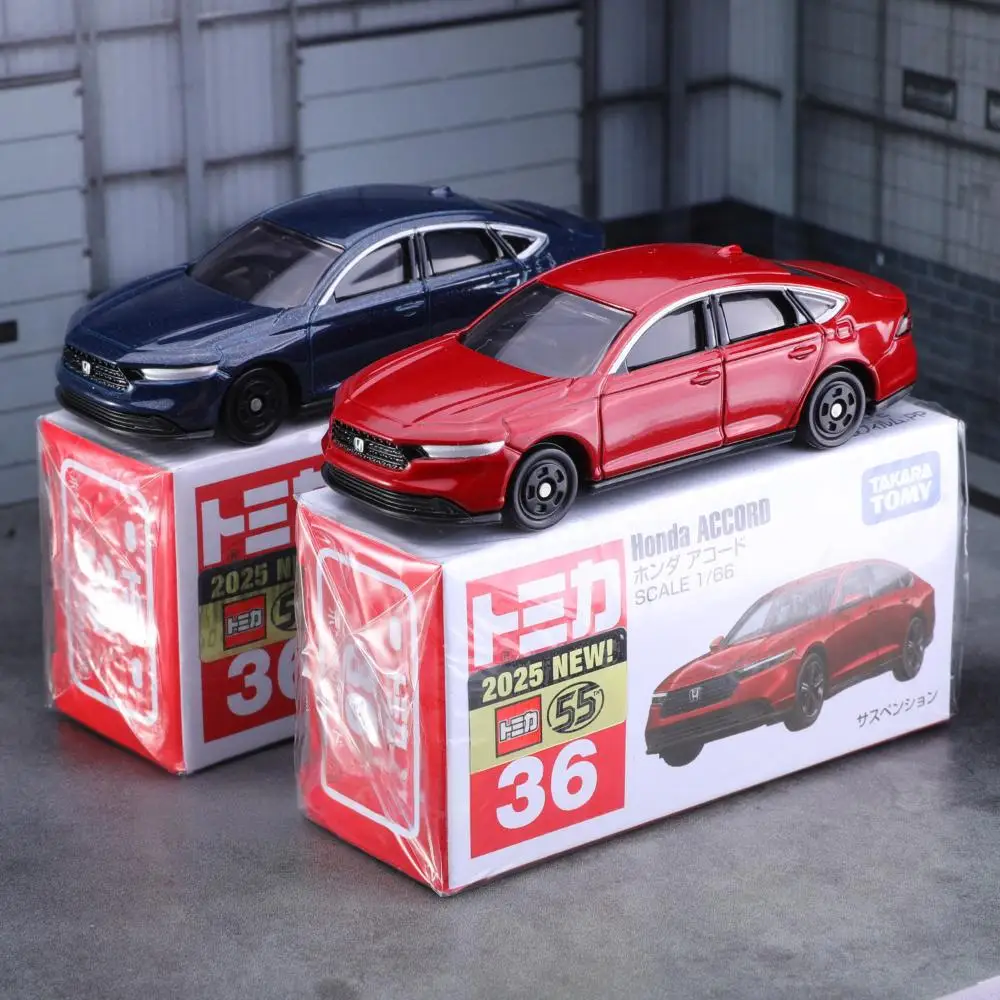 TOMY Accord, легкосплавный автомобиль, литье под давлением и игрушечный транспорт, модель автомобиля, миниатюрная масштабная модель автомобиля для детей
