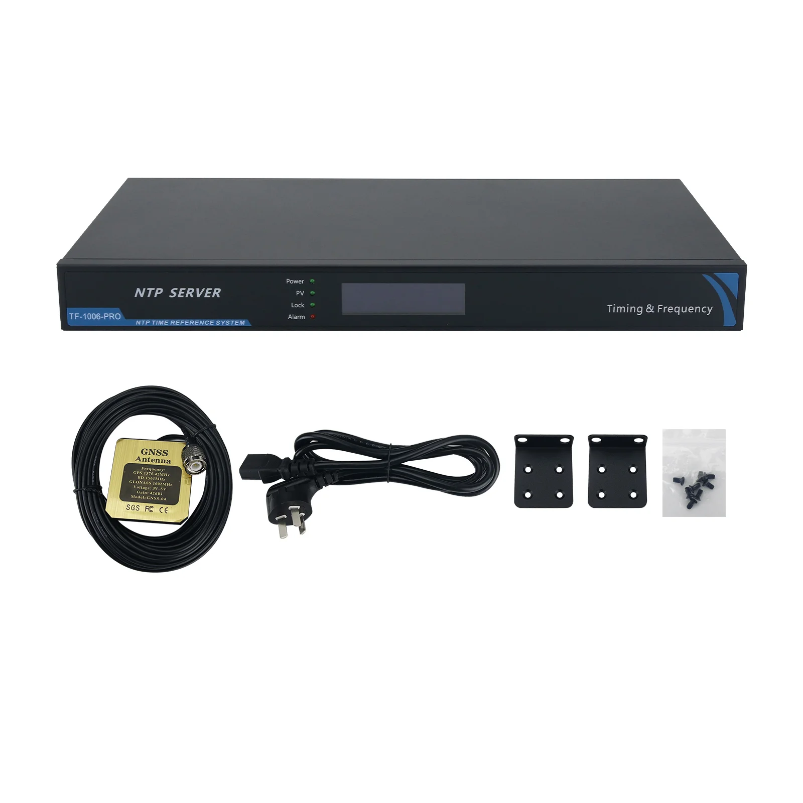 TF-1006-PRO Сервер NTP GPS Beidou Синхронные часы Сетевой протокол времени Сервер IRIG-B Последовательное сообщение Источник питания переменного тока