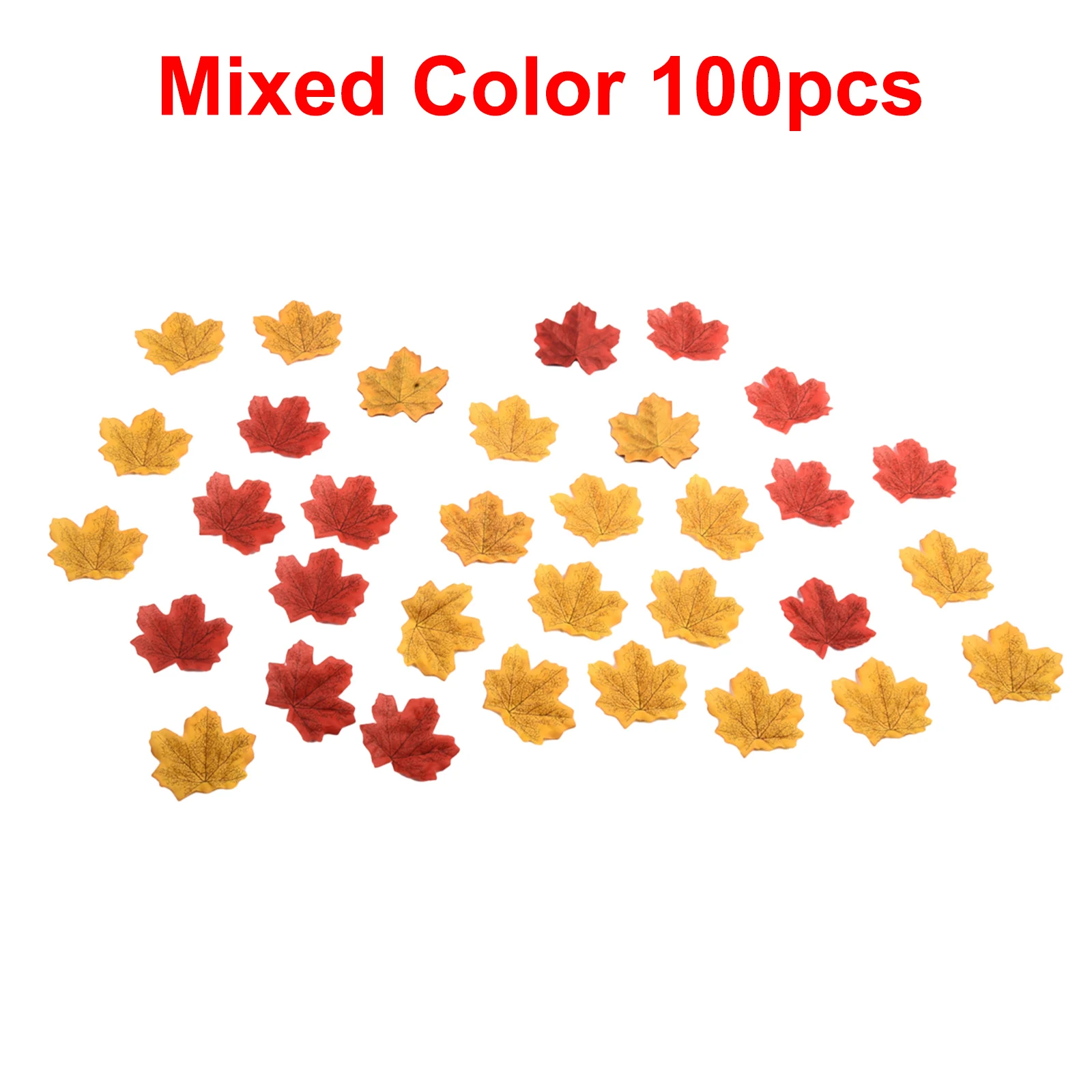 100/200 шт., декоративные кленовые листья, 8 см