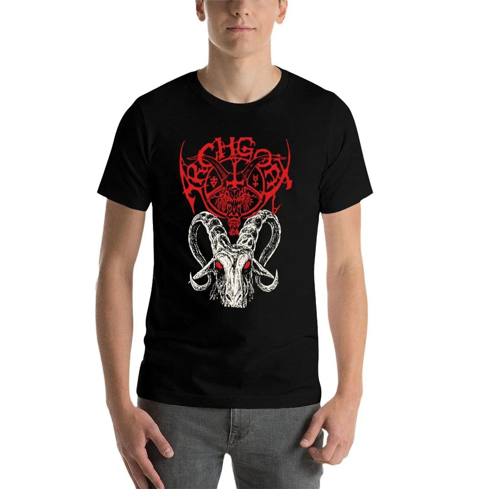 Фото Archgoat T-Shirt man t shirts high quality luxury brand t shirts with prints T-Shirt №5