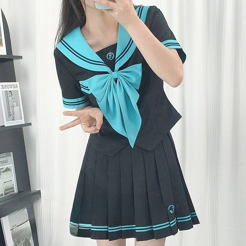 Симпатичная и милая униформа моряка JK Hatsune Miku, комплект школьной формы Hatsune Miku Ogura Yuzu, школьная форма в японском стиле