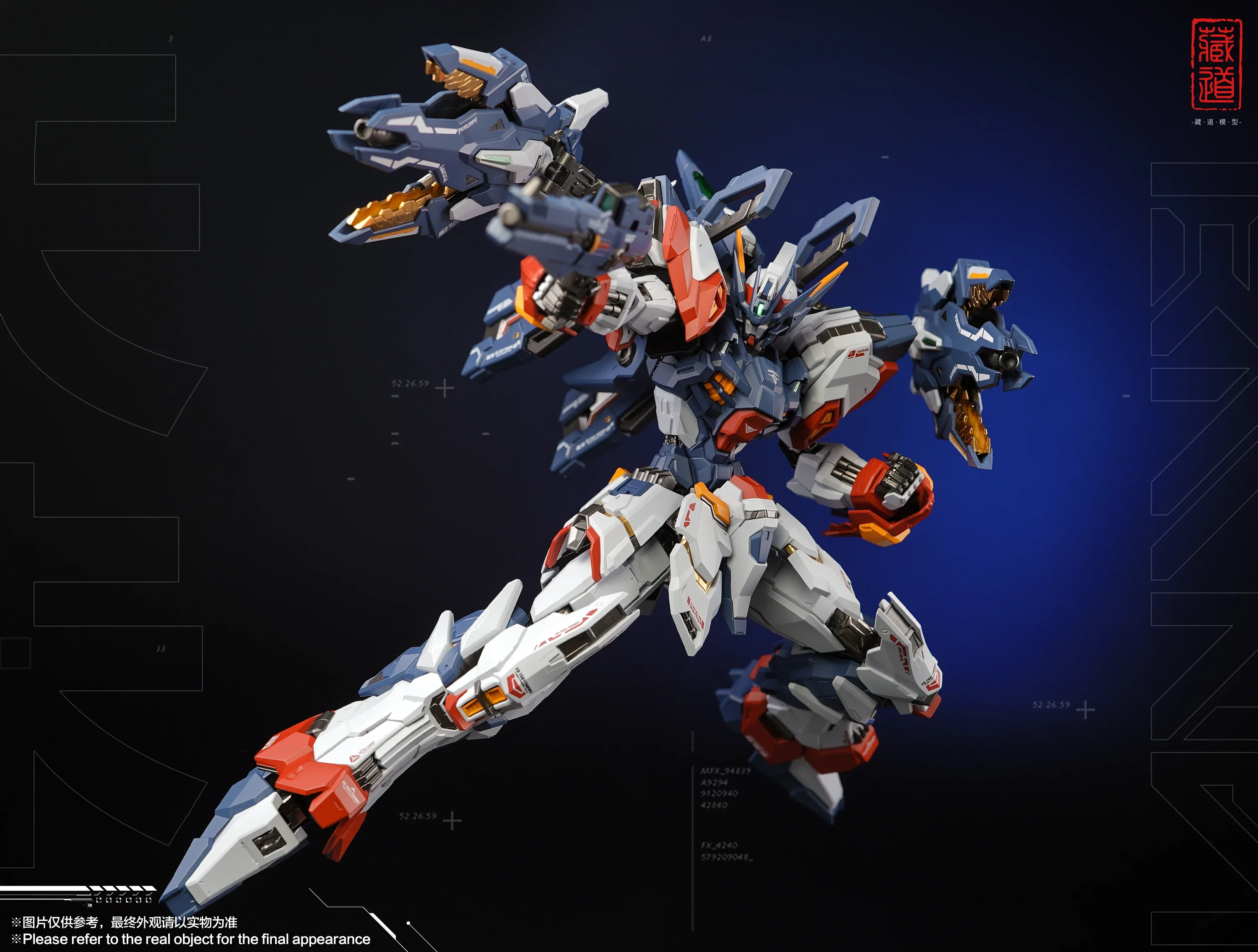 Фото Экшн-фигурки CangDao ZEN OF Collection CD-TG-01 Tian Wei коллекция 1/100 Готовая модель Статуэтка игрушки статуя хобби подарок кукла №3