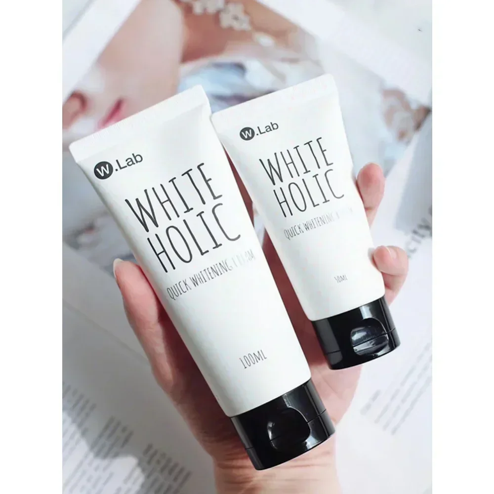 Корейский макияж Wlab White Holic Быстрый белый крем Осветляющий кожу лица Осветляющий отбеливающий праймер Белая основа Косметика