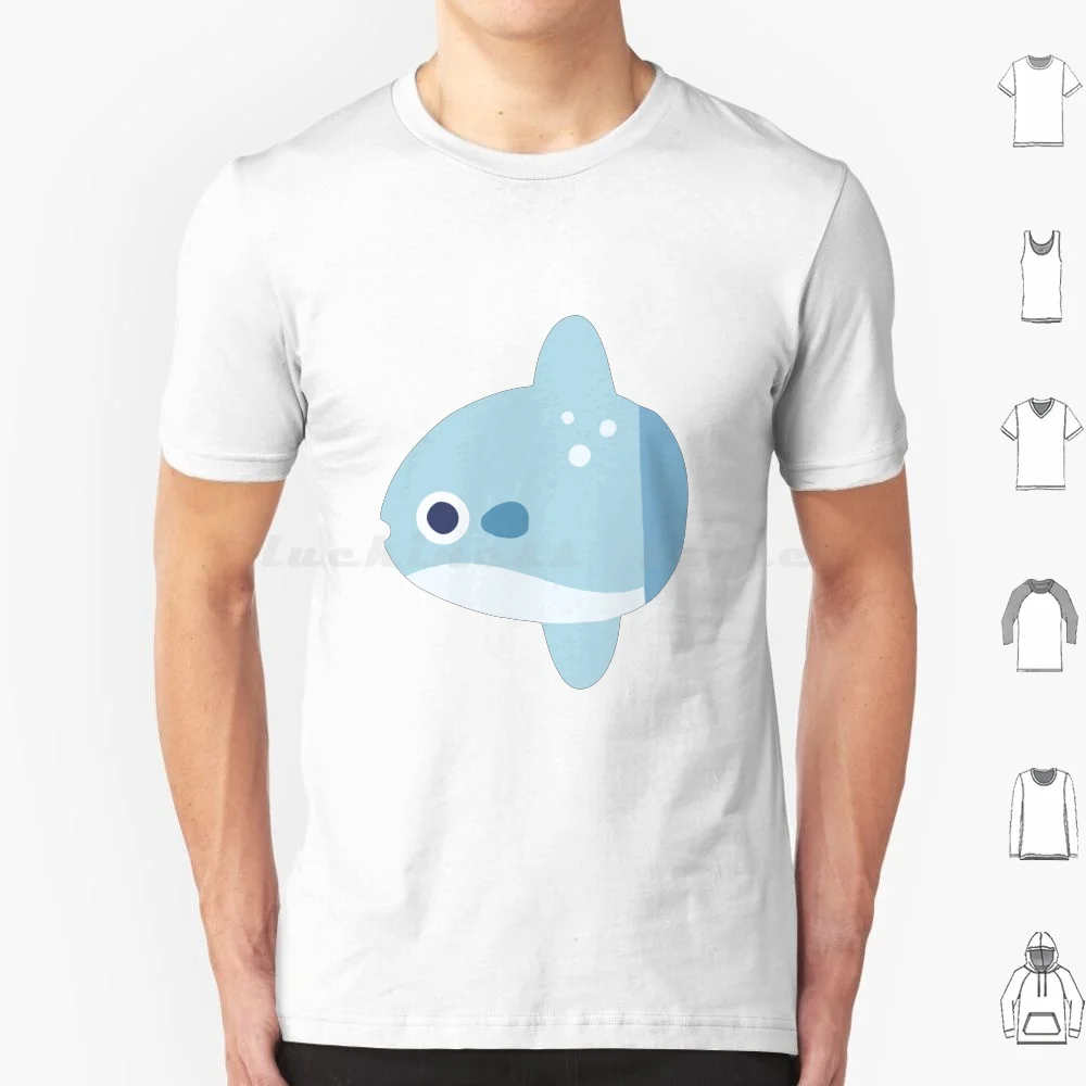 Футболка Cute Baby Mola Mola 6xl Хлопковая крутая футболка Mola Mola Cute Mola Ocean Sunfish Sunfish Baby Fish Baby Mola Kids