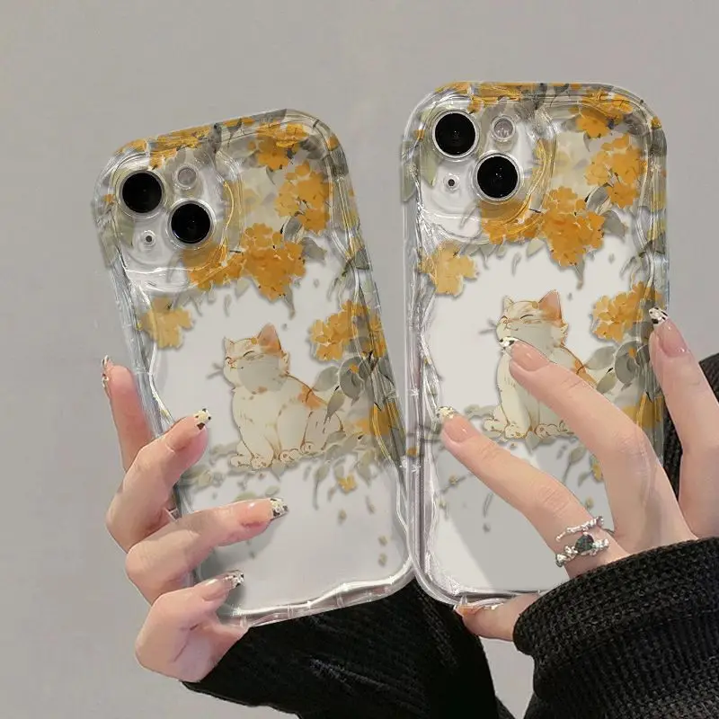 Фото Чехол для iPhone 15 14 13 12 11 Pro Max XR X XS 14 15 7 8 Plus SE Y2K №5