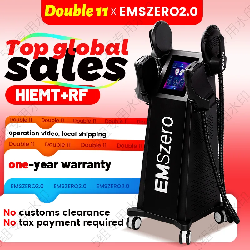 EMSZERO NEO RF машина 2025 6500 Вт 15 Tesla EMS для похудения и формирования сжигания жира EMSZERO Nova для похудения электромагнитные мышцы