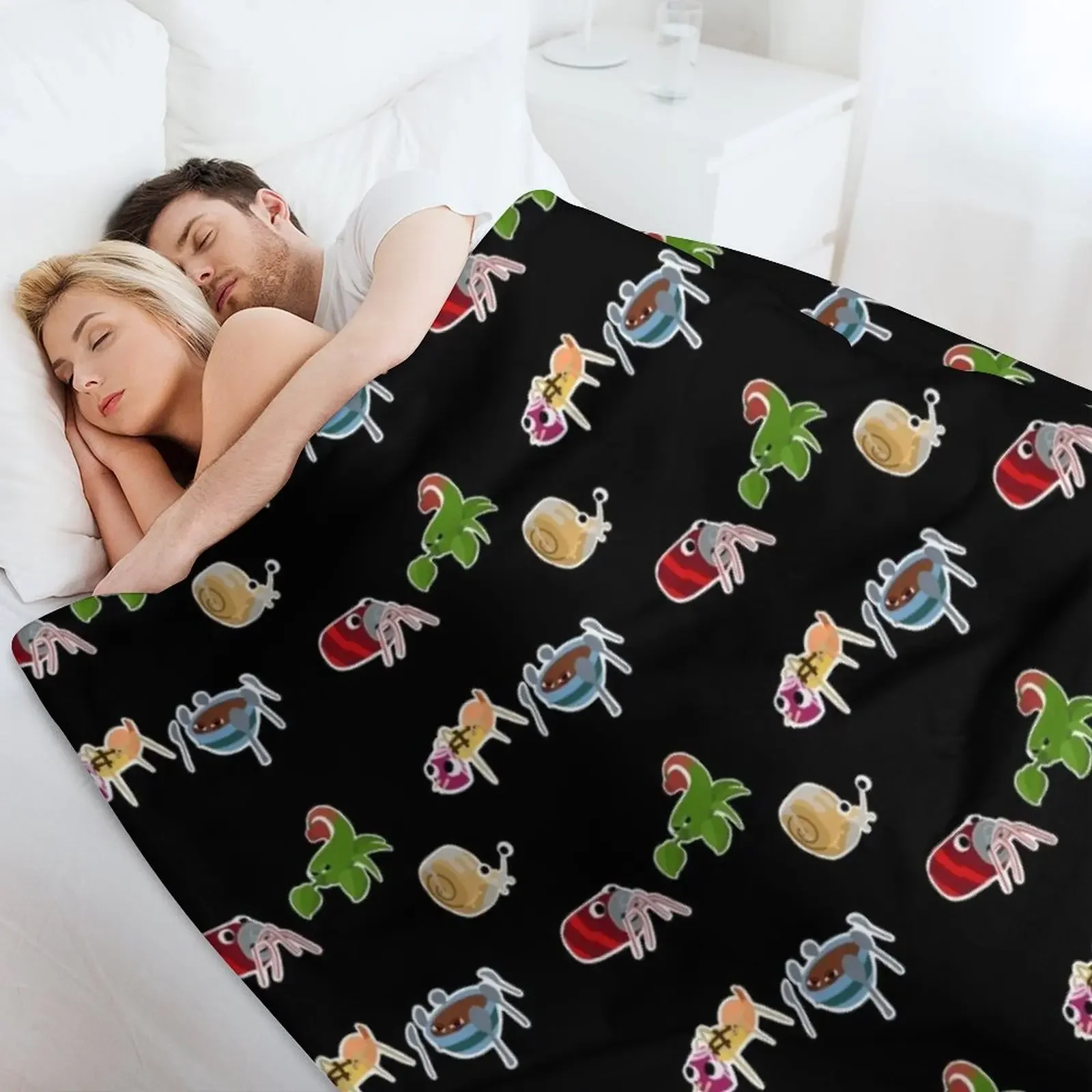 Фото Пакет Bugsnax Best Of Bugsnax для фанатов, одеяло в стиле гигантского дивана, одеяла в стиле аниме №4