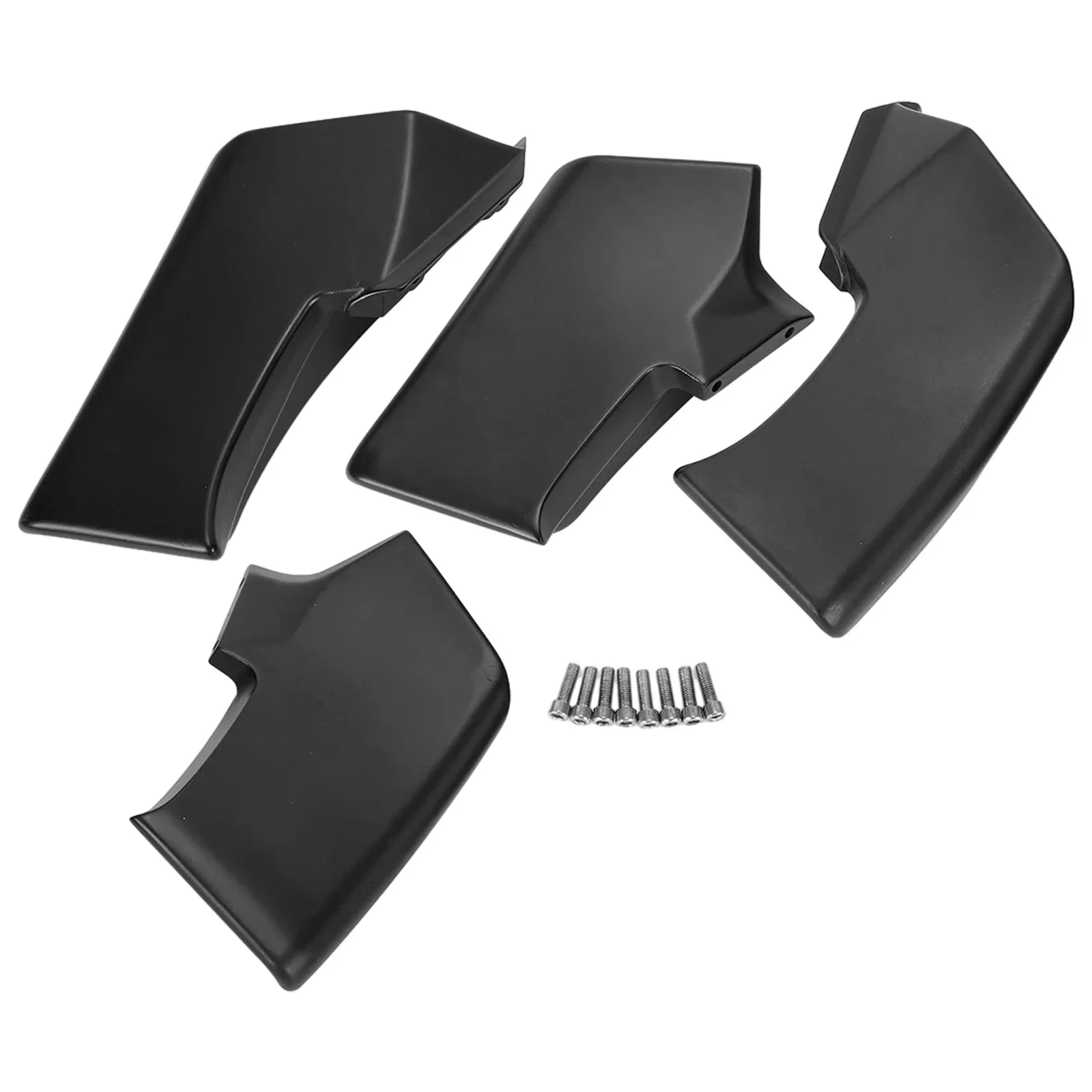 Спойлер Winglets Wings Fxed для DUCATI Streetfighter, высокопрочная замена, установка, спойлер Fxed, черный, замена установки