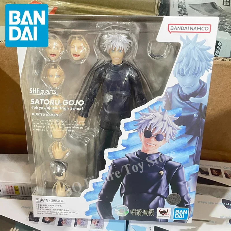Оригинальная фигурка Bandai Shf juютсу Kaisen, фигурка годзо Сатору во время колледжа, экшн-фигурка S.H. Фигуртс, аниме, модель, кукла, игрушка