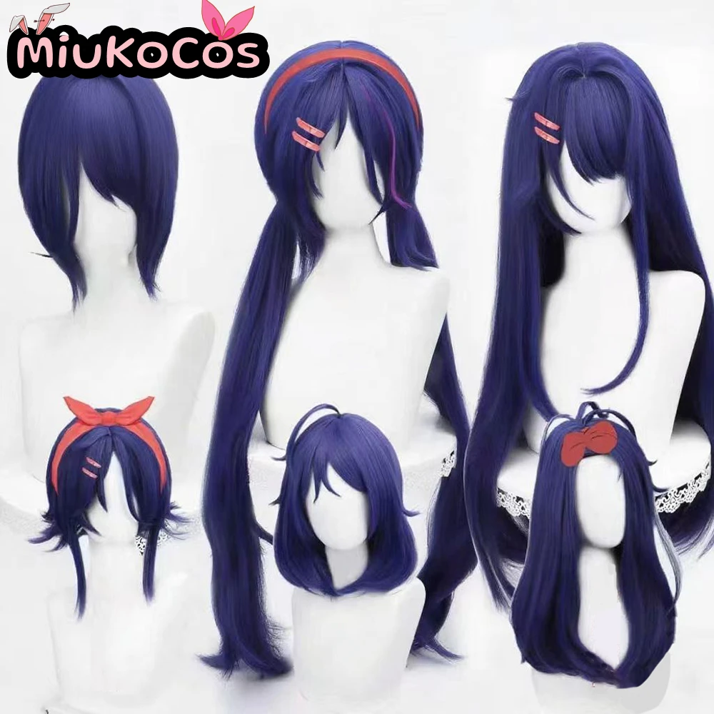 В НАЛИЧИИ Парик для косплея Mita & Mila MiukoCosplay Game Miside Косплей