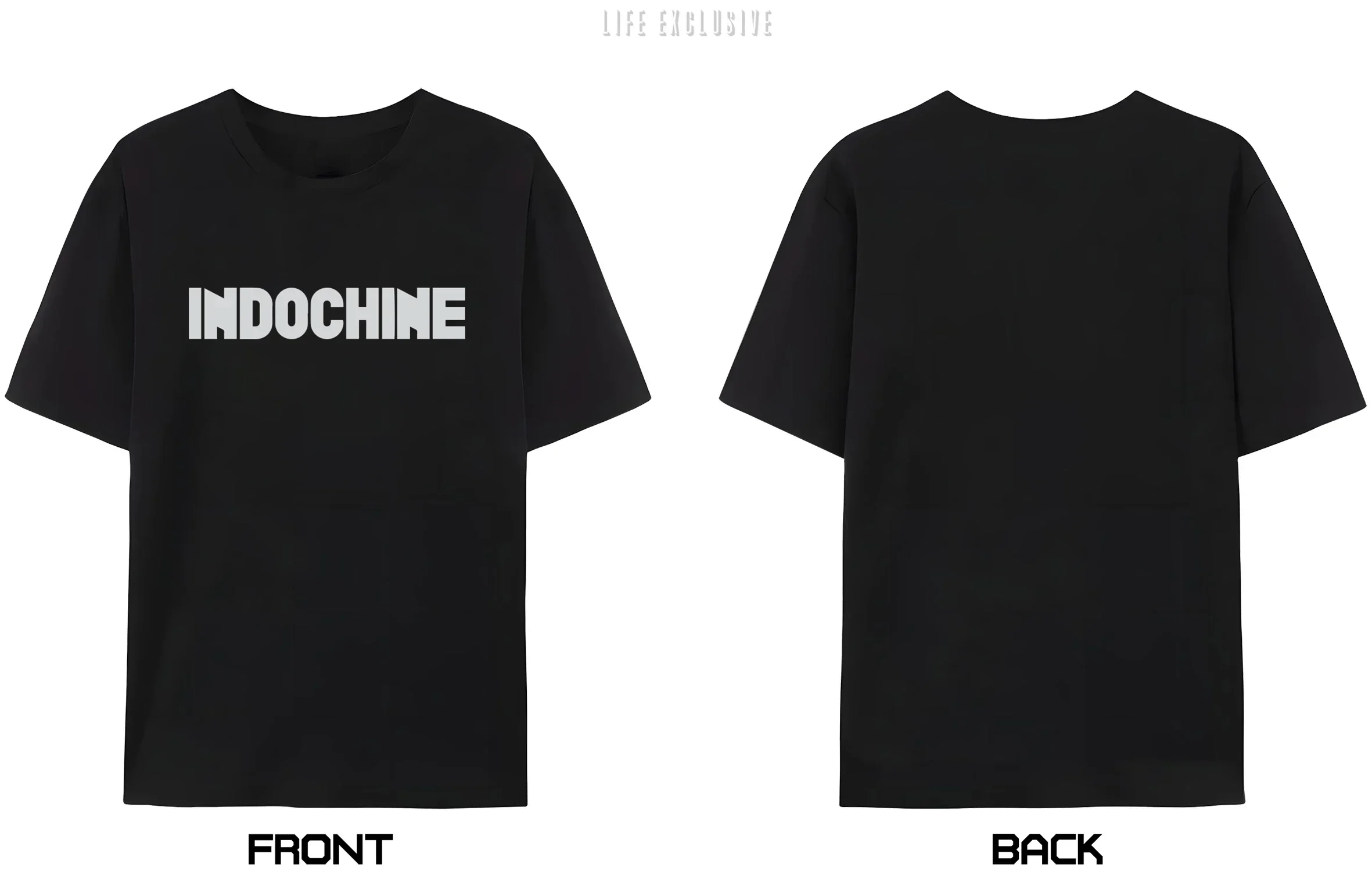Фото Футболка для мужчин Indochine I Can T Have Indochine Мужская базовая хлопковая рубашка R145 Забавная мужская одежда №5
