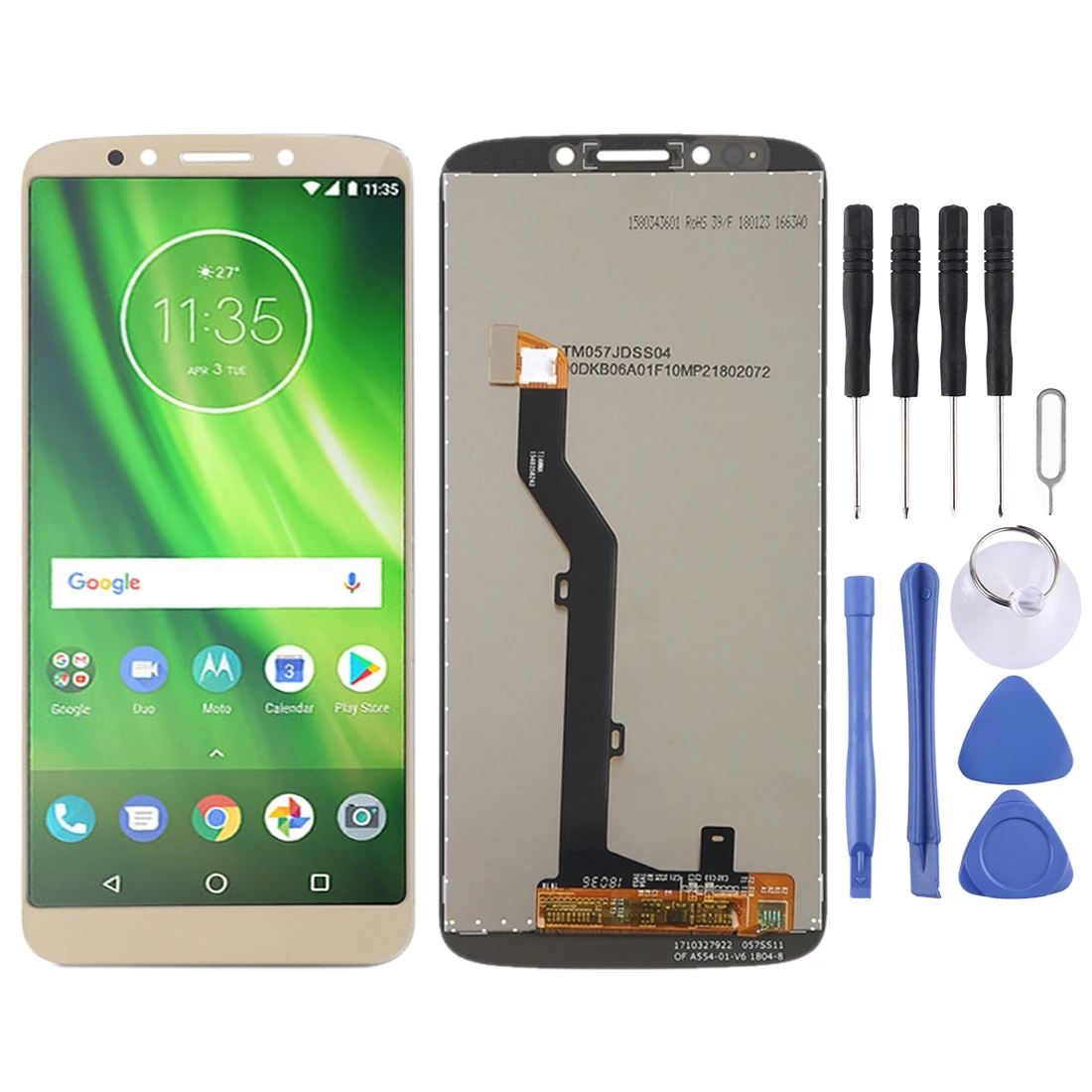 TFT ЖК-экран для Motorola Moto G6 Play с дигитайзером в полной сборке