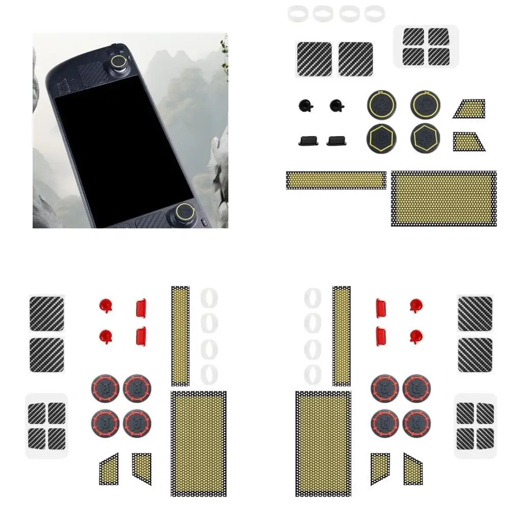 Y1UB 22PCS Игровые аксессуары консоли Consoles TrackPad кнопки наклейки на кнопку Видеоигры и аксессуары