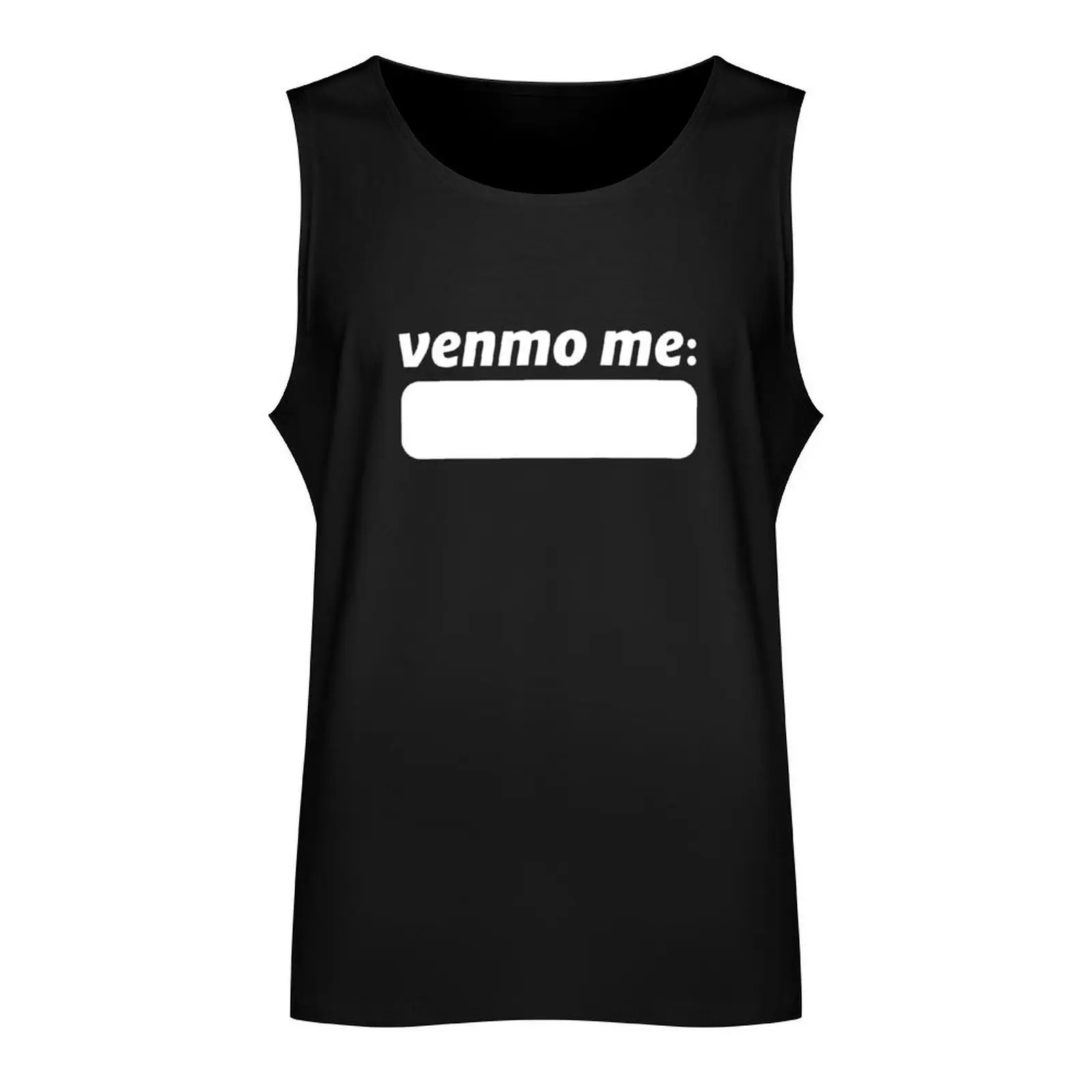 Фото Venmo Me Tank Top Мужская футболка для фитнеса футболка для бодибилдинга Мужской летний жилет №2