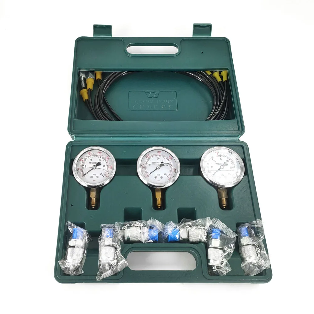 Фото H50 прессы высокого давления в комплекте Hidrolik Kit Hidrolik Ekskavator Alat Pengukur 3 прессы №3
