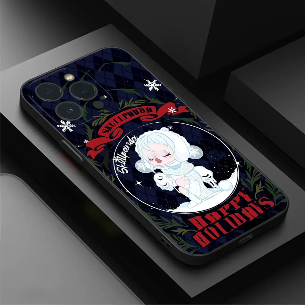 Фото Чехол для телефона S-SKULLPANDAS Art Design для IPhone 16 15 14 13 12 Mini 11 Pro XS Max X XR SE5 6 7 8 Plus, мягкий силиконовый чехол №5