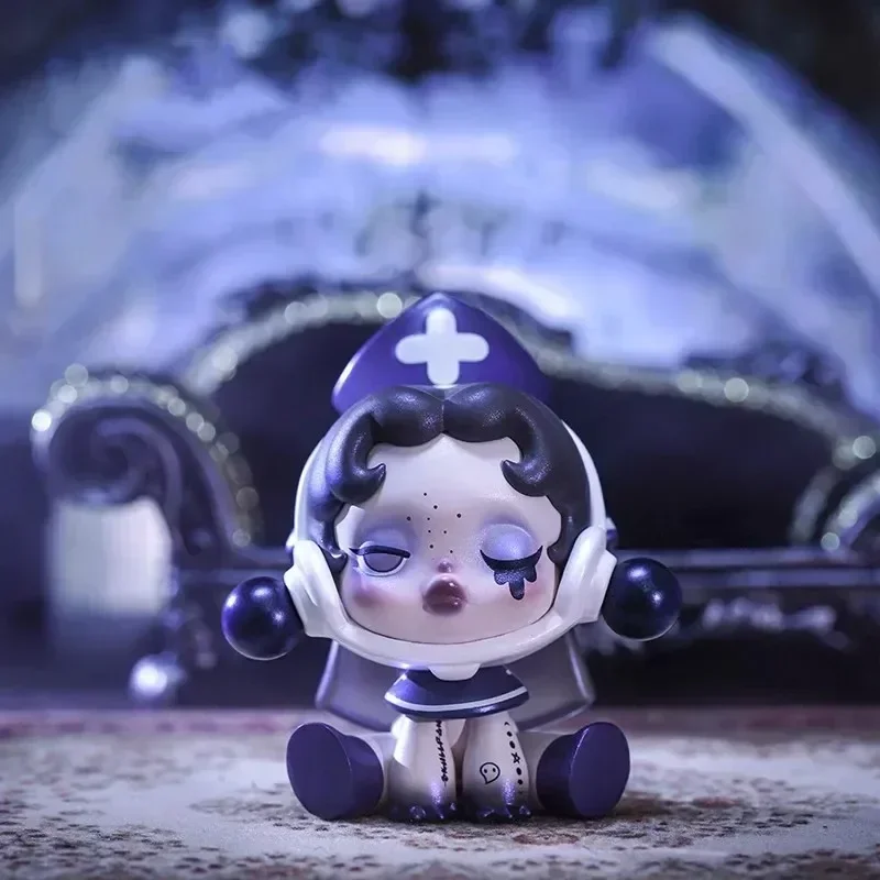 Фото POP MART Skullpanda древний замок серии слепые коробки фигурки Kawaii сумка-сюрприз для кукол аниме фигурка модель милый подарок №5