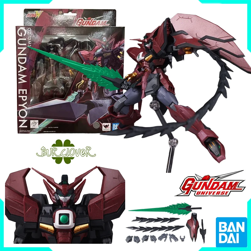 Bandai оригинальный GUNDAM UNIVERSE OZ-13MS Epyon Gundam аниме фигурка в сборе модель игрушки подарки для детей