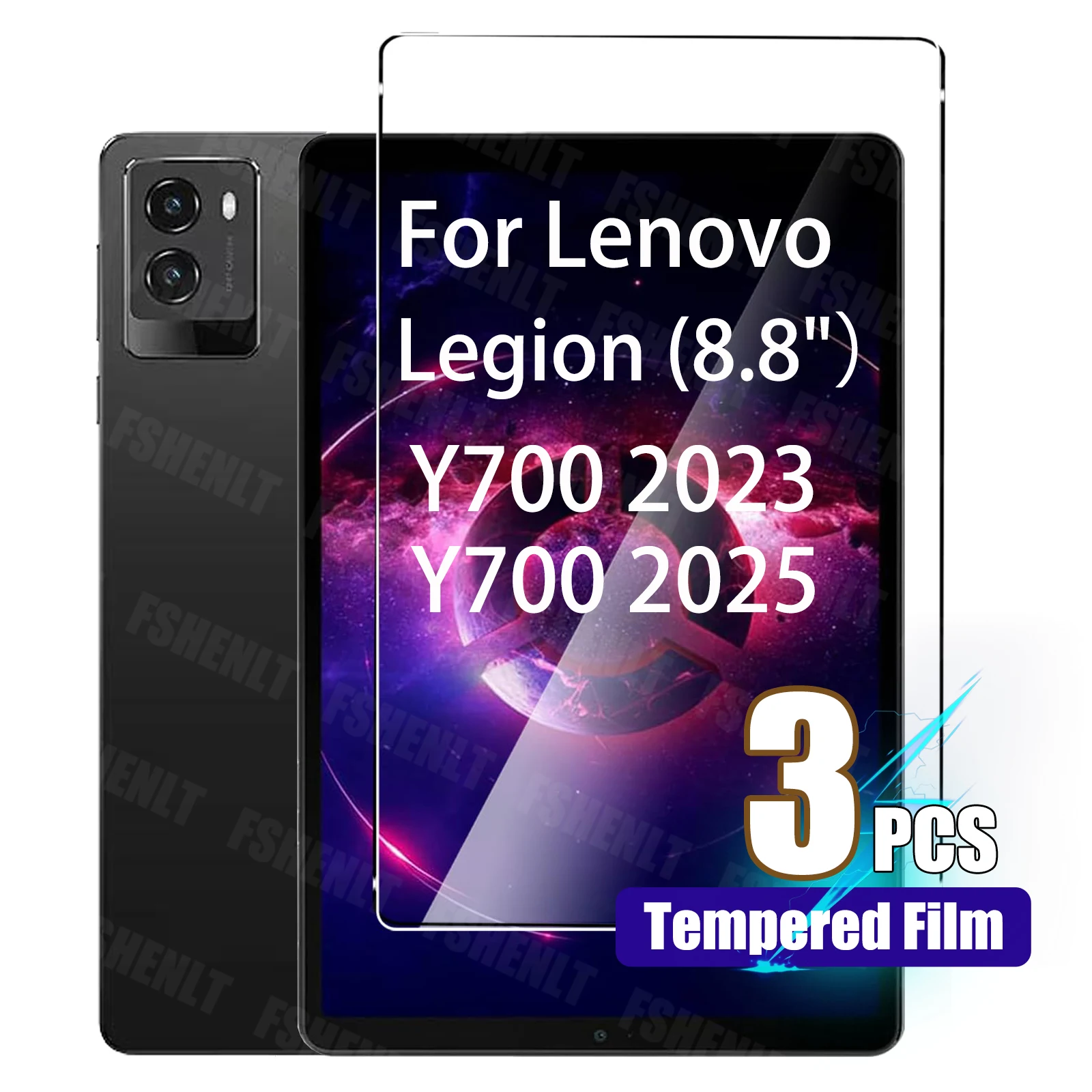 Закаленное стекло для Lenovo Legion Y700 Gen 3/Gen 2, 8,8 дюйма, 2025/2023, выпущенная TB-321FU/TB-320FC, защитная пленка для экрана