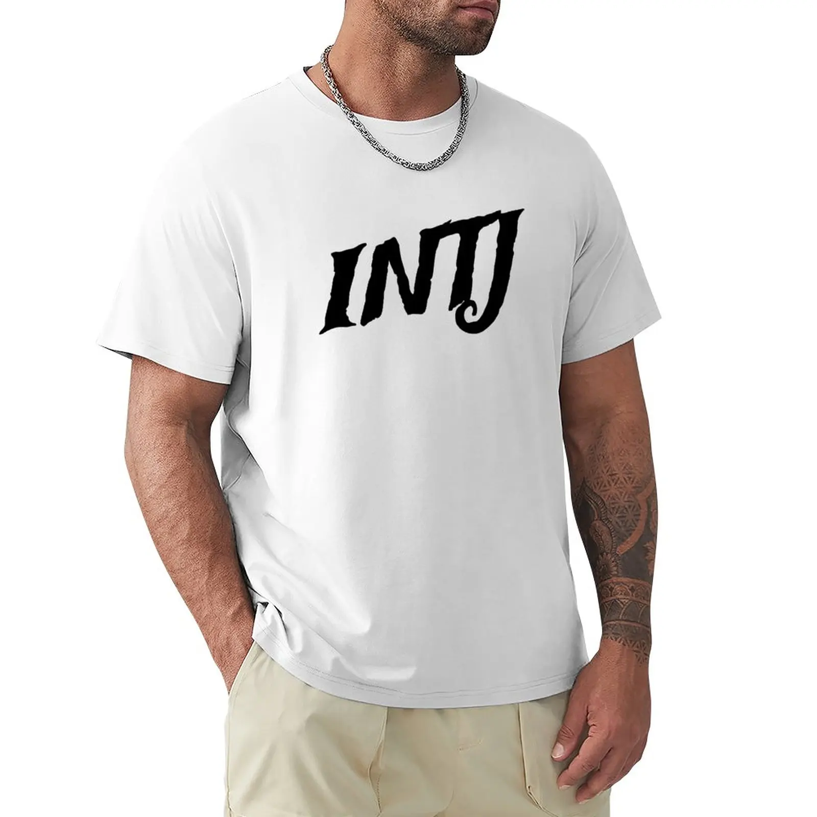Футболка INTJ Mastermind | Маска INTJ | Майерс Бриггс | Индивидуальная модель футболки MBTI быстросохнущие мужские футболки