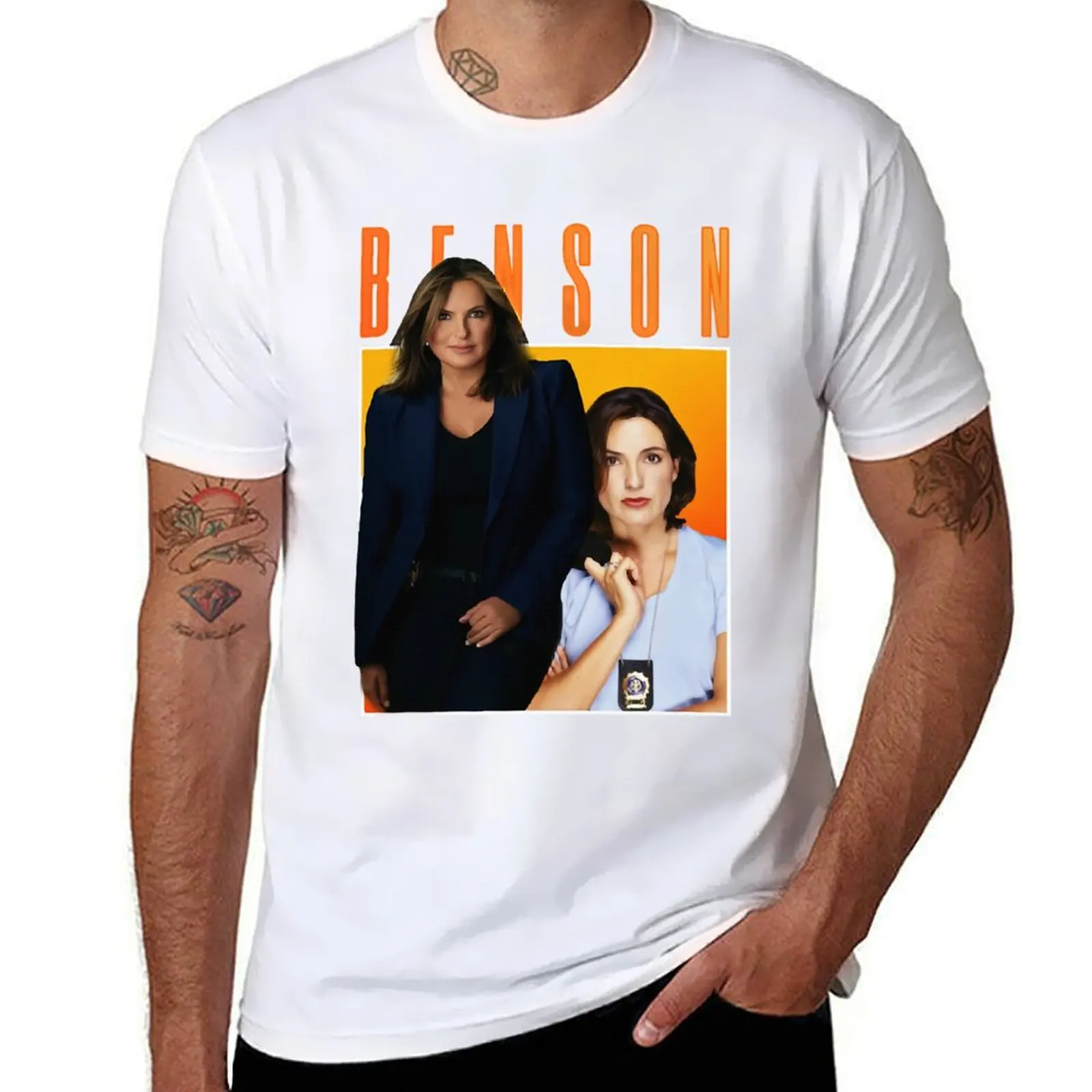 Подарок на день рождения Olivia Benson Mariska Hargitay Lawandamp; Футболка Order Svu T Awesome для любителей кино