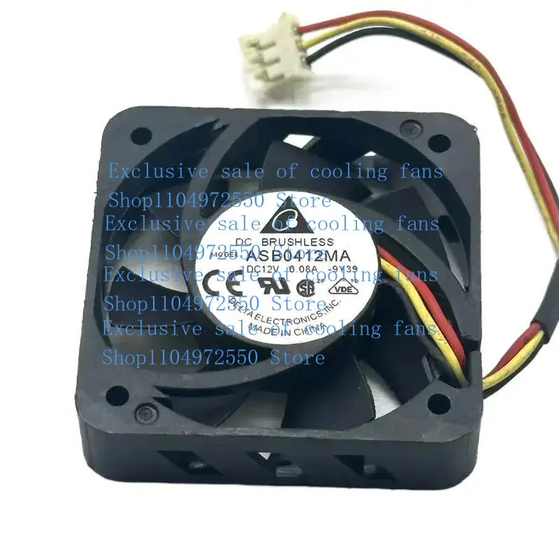 S Delta Electronics ASB0412MA 9Y39 DC 12 В 0,08 А 40x40x10 мм Охлаждающий вентилятор для сервера