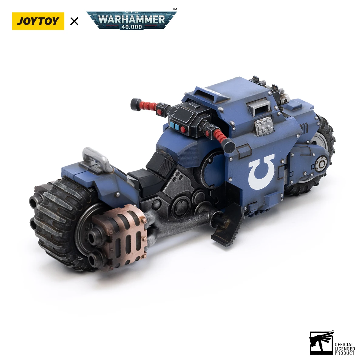 Фото [В НАЛИЧИИ] JOYTOY 1/18 Фигурка Warhammer 40K Space Marines Ultramarines Outriders Brother Catonus Аниме фигурки Игрушки Модель №5