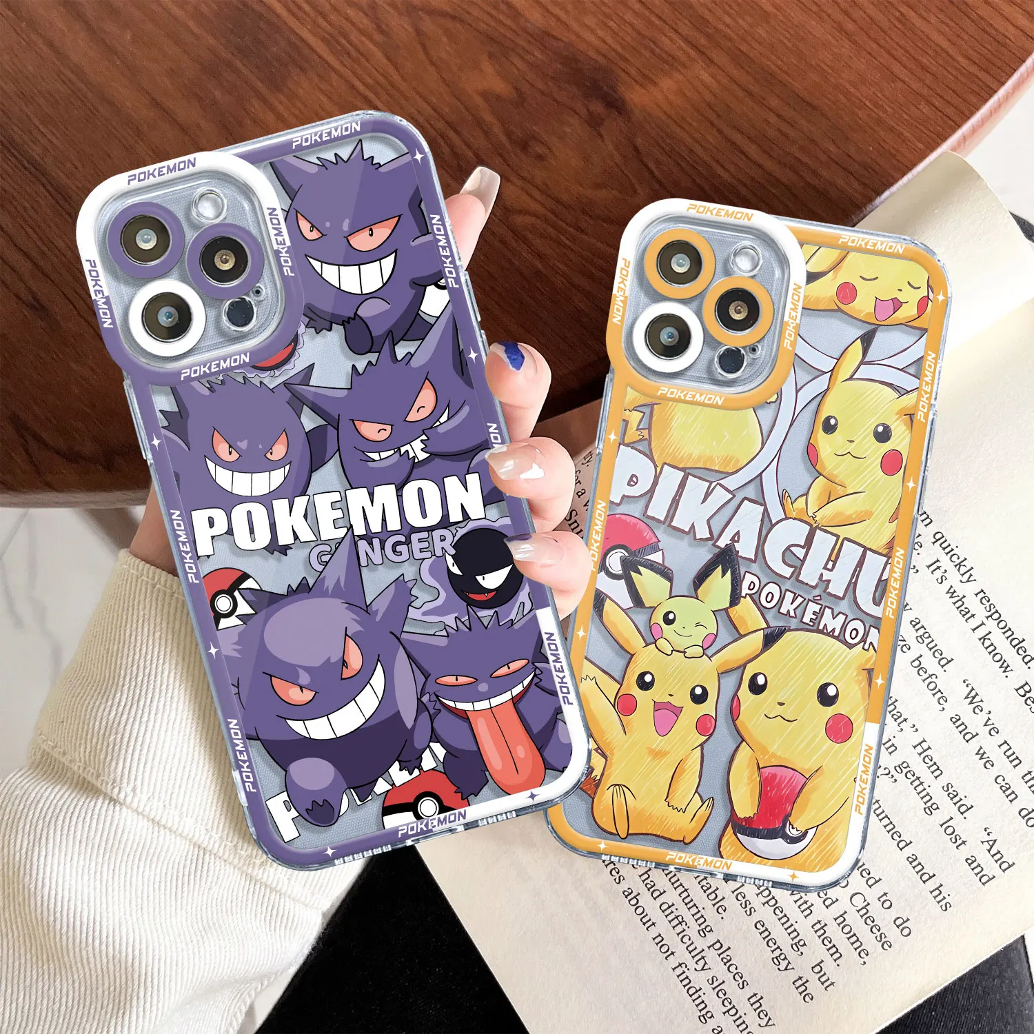 Чехол для Xiaomi Poco X3 NFC Funda для Redmi Note 11 10 Pro 9 9T 11T 8 9C 9A 10A M3 X4 10T TPU чехол для телефона Genger Pikachu Pokemon