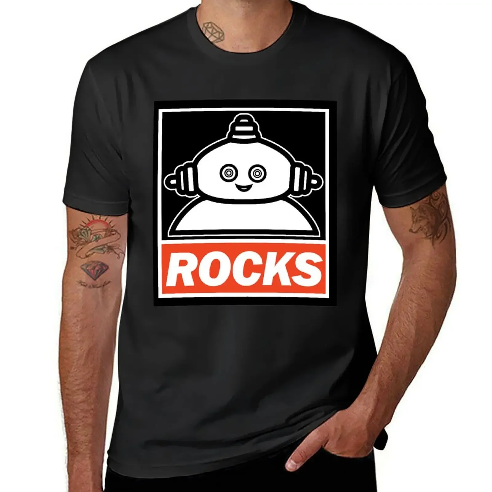 Makka Pakka - Rocks футболка Тяжелая Эстетическая одежда облегающие футболки для мужчин