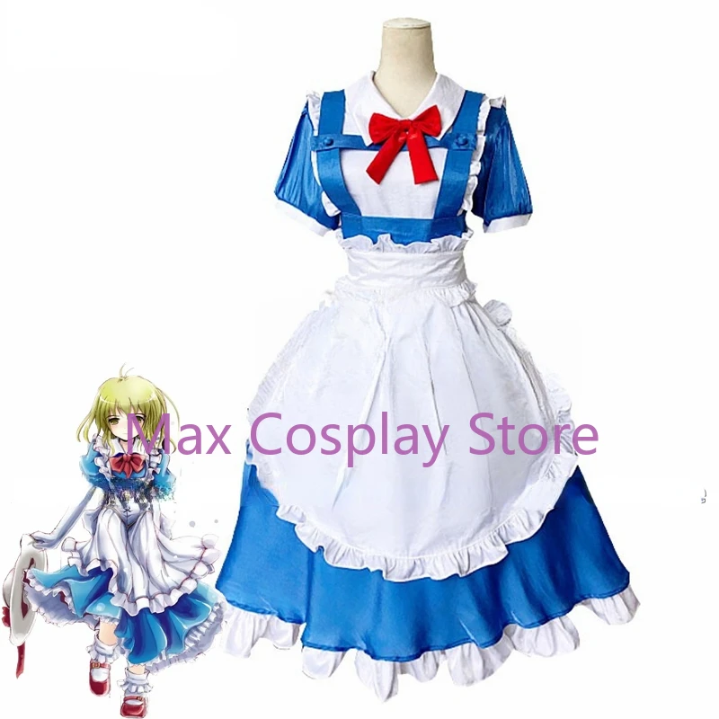 Max Cos Аниме Touhou Project Kana Anaberal Косплей Костюм Платье Горничной Парик Индивидуальный размер (art.: 3920cc01467b0) - 3920cc01467b0