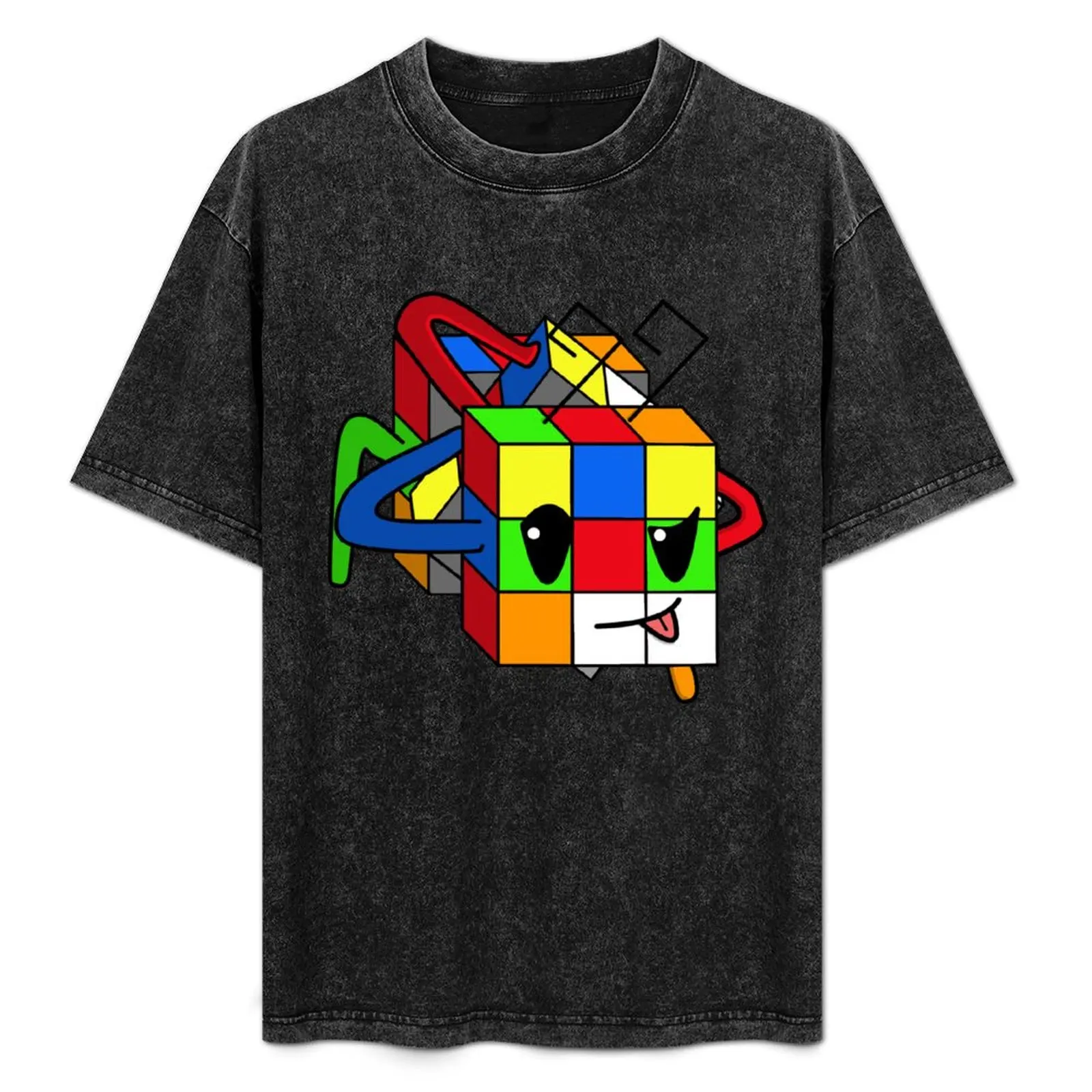Футболка Puzzle Cube Ant, мужские забавные футболки, набор мужских футболок