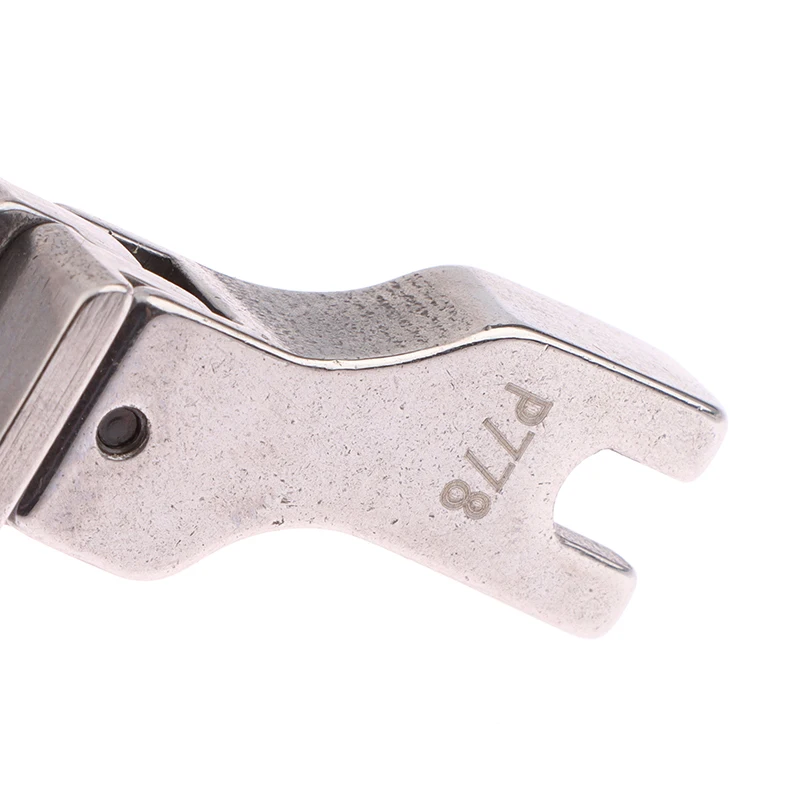 Фото HMA72-1Pc P778 Цельнометаллическая прижимная лапка для верхнего воротника, швейная прижимная лапка, специальная прижимная лапка для деталей промышленной швейной машины №4