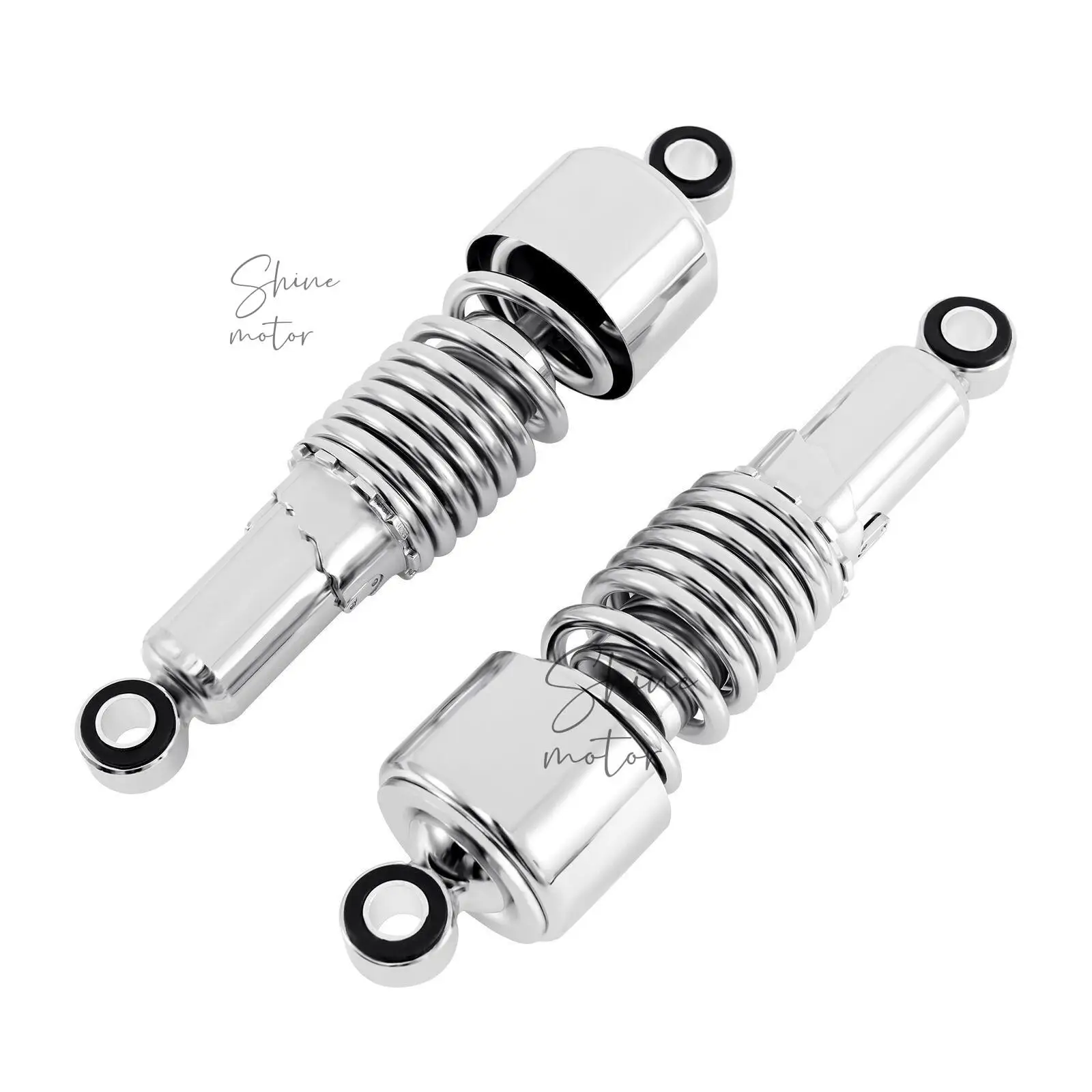 Фото Задние амортизаторы 10,5 дюйма, 267 мм для Harley Sportster XL 883 1200 Chrome №3