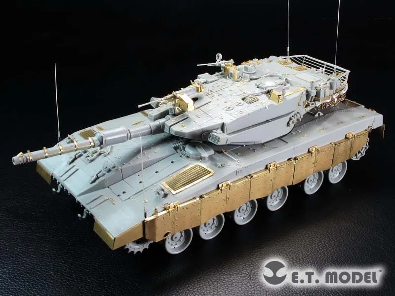 Фото ET модель E35-206 1/35, наклейки с разрезом на боковой стороне ДЛЯ Meng TS-005 ava Mk.3 BAZ №3