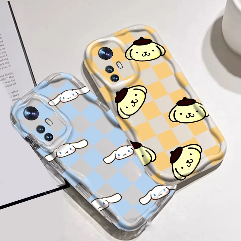 Фото Cinnamoroll мультфильм Sanrio для Xiaomi Mi 14 12 12T 11 Lite Poco M6 X6 X5 X4 X3 M3 F4 Pro GT фотомагнитный чехол для телефона №2